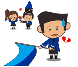 We're Marching Band Team (ENGLISH) sticker #14176665