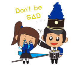 We're Marching Band Team (ENGLISH) sticker #14176675