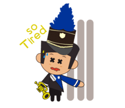 We're Marching Band Team (ENGLISH) sticker #14176677