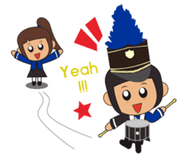 We're Marching Band Team (ENGLISH) sticker #14176678