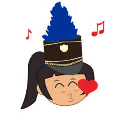 We're Marching Band Team (ENGLISH) sticker #14176679