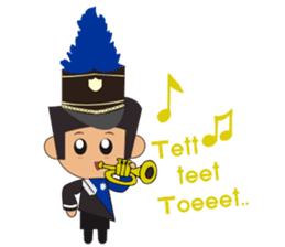 We're Marching Band Team (ENGLISH) sticker #14176682