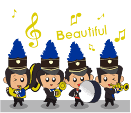We're Marching Band Team (ENGLISH) sticker #14176684