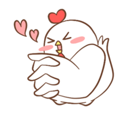 Chicken's cocco sticker #14176803