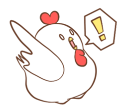 Chicken's cocco sticker #14176807