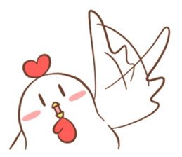 Chicken's cocco sticker #14176809