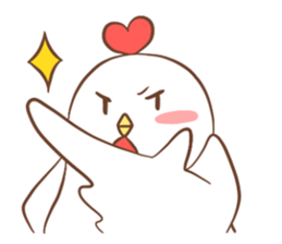 Chicken's cocco sticker #14176815
