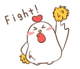 Chicken's cocco sticker #14176836