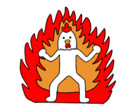 Chicken human sticker part 2 sticker #14177859