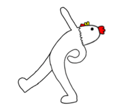 Chicken human sticker part 2 sticker #14177861