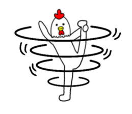 Chicken human sticker part 2 sticker #14177867