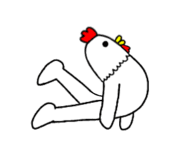 Chicken human sticker part 2 sticker #14177873