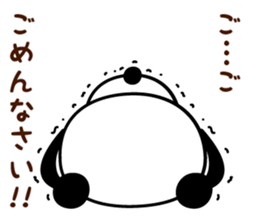 ABC panda sticker #14179302
