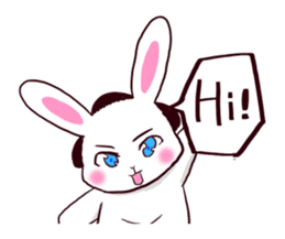 [SUMO WRESTLER?] Rabbit RAIDEN 1 sticker #14180585