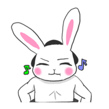 [SUMO WRESTLER?] Rabbit RAIDEN 1 sticker #14180587