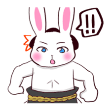 [SUMO WRESTLER?] Rabbit RAIDEN 1 sticker #14180590