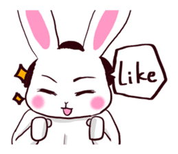 [SUMO WRESTLER?] Rabbit RAIDEN 1 sticker #14180592