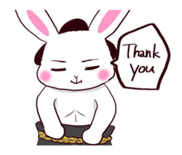 [SUMO WRESTLER?] Rabbit RAIDEN 1 sticker #14180593