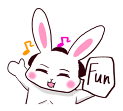 [SUMO WRESTLER?] Rabbit RAIDEN 1 sticker #14180595