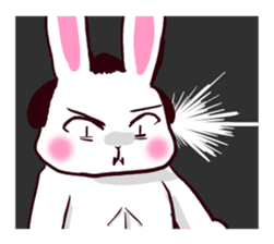 [SUMO WRESTLER?] Rabbit RAIDEN 1 sticker #14180597