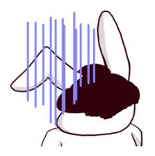 [SUMO WRESTLER?] Rabbit RAIDEN 1 sticker #14180600