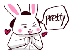 [SUMO WRESTLER?] Rabbit RAIDEN 1 sticker #14180602