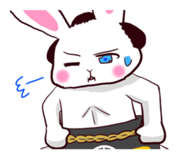 [SUMO WRESTLER?] Rabbit RAIDEN 1 sticker #14180607