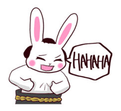 [SUMO WRESTLER?] Rabbit RAIDEN 1 sticker #14180615