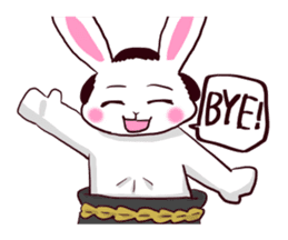 [SUMO WRESTLER?] Rabbit RAIDEN 1 sticker #14180616