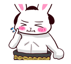 [SUMO WRESTLER?] Rabbit RAIDEN 1 sticker #14180617