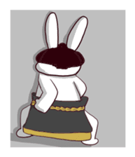 [SUMO WRESTLER?] Rabbit RAIDEN 1 sticker #14180619