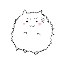 mofumofu kedama san sticker #14180760