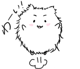 mofumofu kedama san sticker #14180766