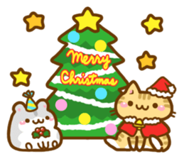 necoco and hamuta winter2017 sticker #14181094