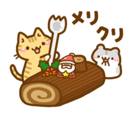 necoco and hamuta winter2017 sticker #14181098