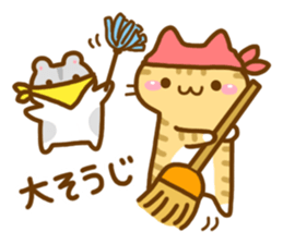 necoco and hamuta winter2017 sticker #14181109