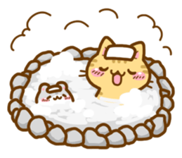 necoco and hamuta winter2017 sticker #14181115