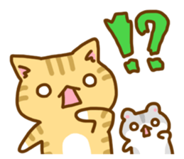 necoco and hamuta winter2017 sticker #14181122