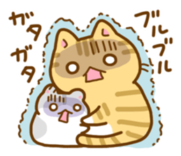 necoco and hamuta winter2017 sticker #14181125