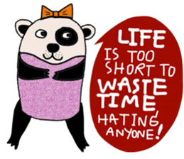Life is too short : Cute Bear sticker #14181226