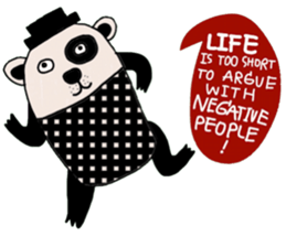 Life is too short : Cute Bear sticker #14181227