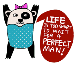 Life is too short : Cute Bear sticker #14181234