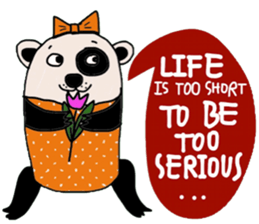 Life is too short : Cute Bear sticker #14181240