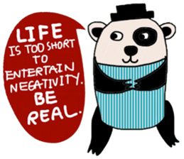 Life is too short : Cute Bear sticker #14181241