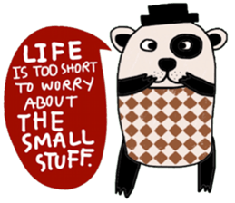 Life is too short : Cute Bear sticker #14181247