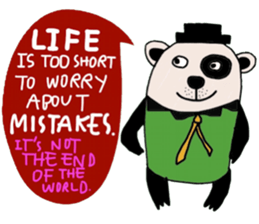 Life is too short : Cute Bear sticker #14181249