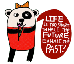 Life is too short : Cute Bear sticker #14181253