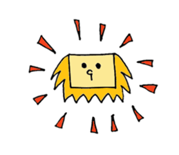 Shimohige Lion sticker #14181798
