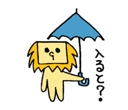 Shimohige Lion sticker #14181807