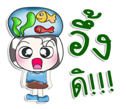 ...Mr. Mama...and fish..^^ sticker #14182085